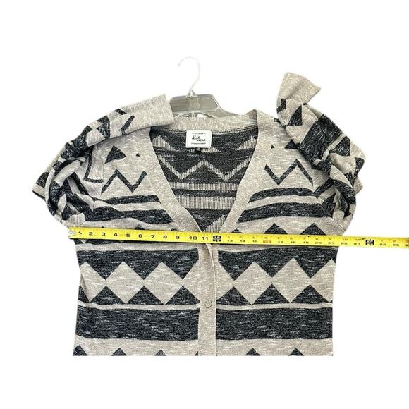 Cotton On Meduim Aztec Print Western Boho Button Up Longline Duster Cardigan - Picture 4 of 7